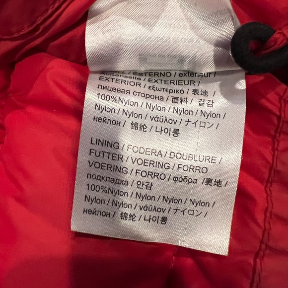 AI Riders on the Storm Boys Micro Ripstop Nylon Down Jacket with Goggles Size 12 - Picture 8 of 9